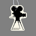 Paper Air Freshener - Movie Camera (Tall)